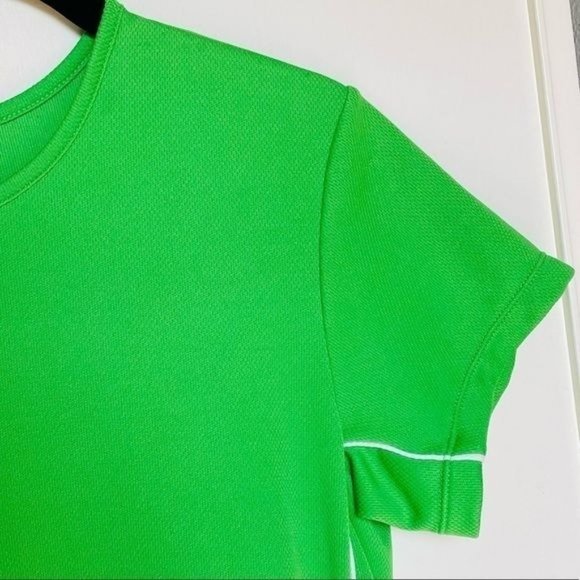 Ativa Tennis Green Performance Short Sleeved T-shirt Womens Sz M - Picture 7 of 12